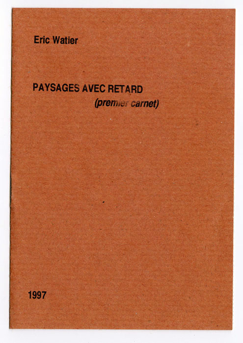 Couverture du premier carnet