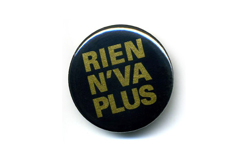 RIEN N'VA PLUS